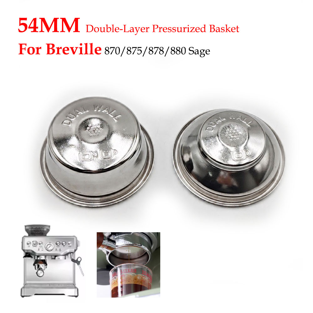 Breville Espresso Bes870 - 54mm Çift Katmanlı Basınçlı Filtre Sepeti
