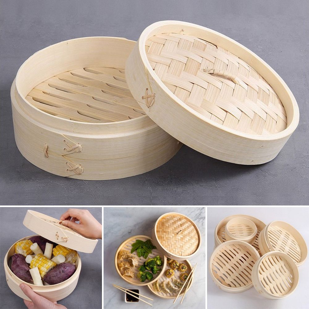 Çin Bambu Buharlı Pişirici, Di - Bao Steamer Bamboo incelemesi ve fiyatı